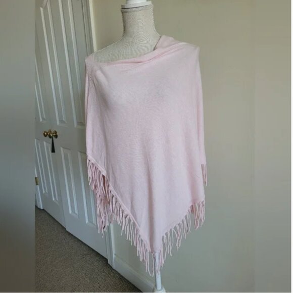 Lilly Pulitzer NWT Pink Poncho Wrap Cotton blend size OS - Picture 1 of 5